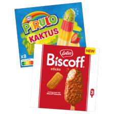 Alle Lotus Biscoff ijs of Nestlé pirulo waterijs